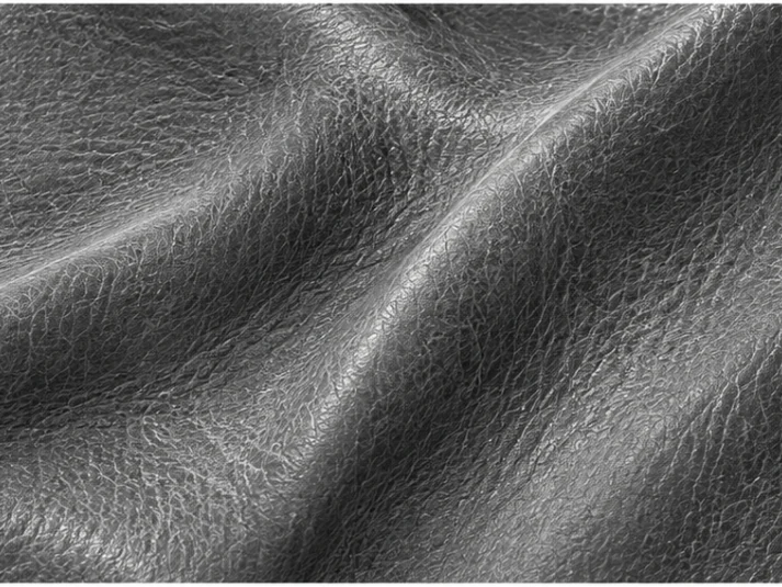 Textured water-based PU leather surface